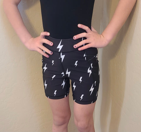 Mini Me Lightning Bolt Shorts