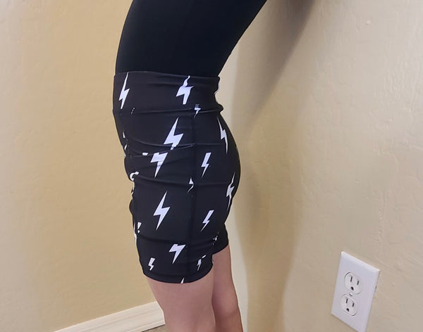 Mini Me Lightning Bolt Shorts